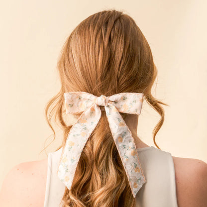 Floral Flair Bow