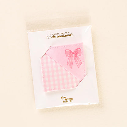 Fabric Corner Keeper Bookmark