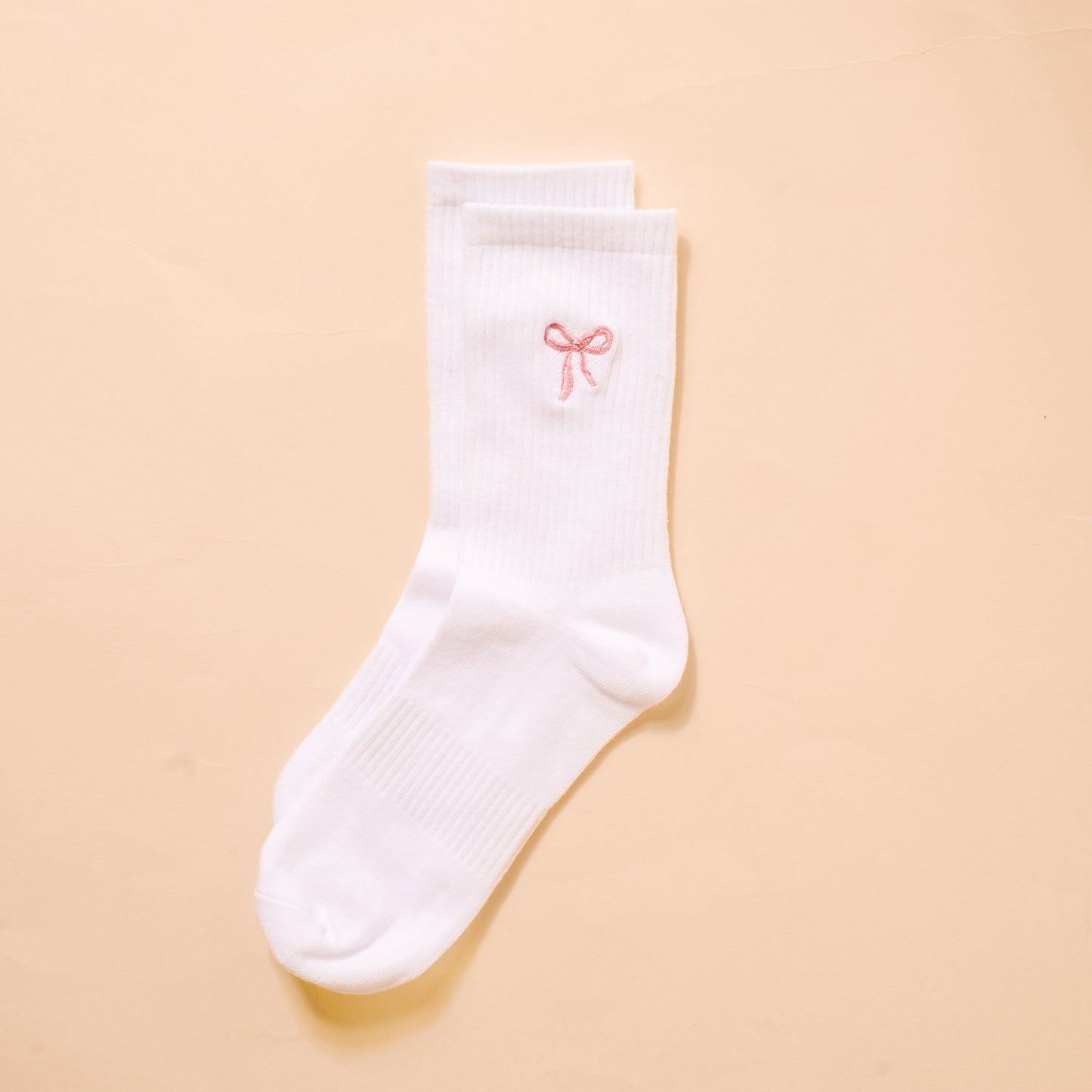 Embroidered crew Socks