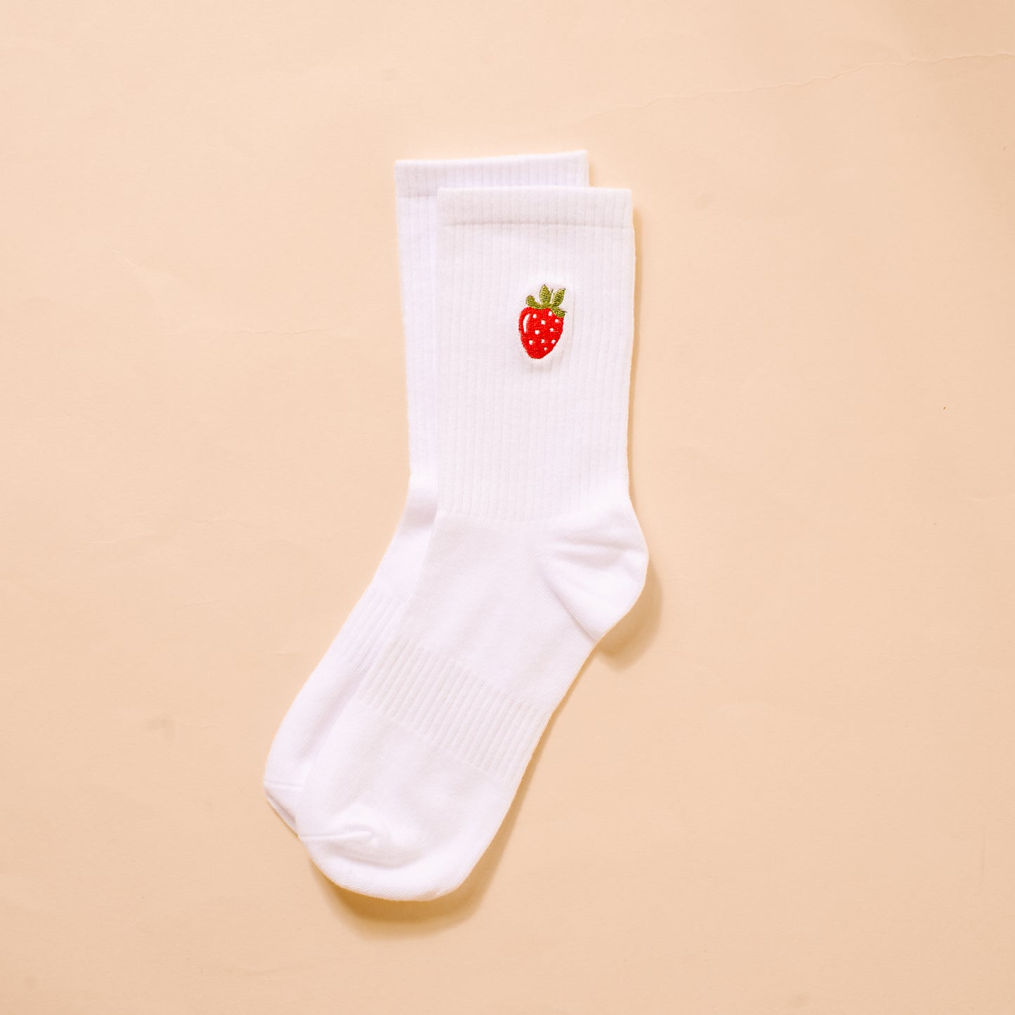 Embroidered crew Socks