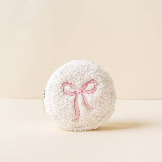 Circle Teddy Pouch