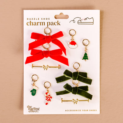 Dazzle Shoe Charm Pack Christmas 2025
