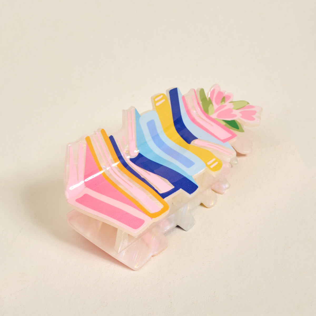 Book Nook Claw Clip