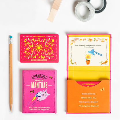 Knock Knock - Affirmators!® Mantras (Morning) Daily Affirmation Cards
