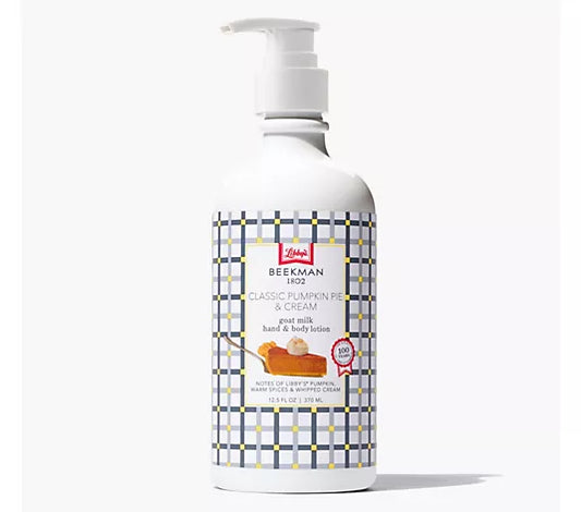 Libby's Pumpkin Cream Pie Hand Lotion