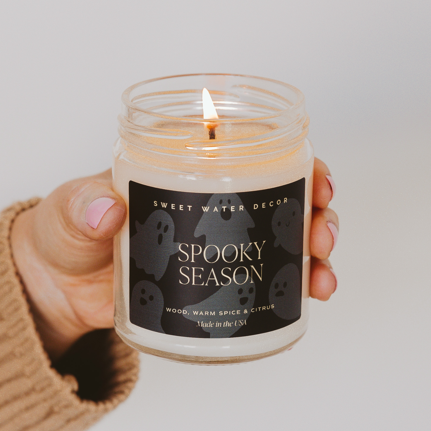 Spooky Season 9 oz Soy Candle - Halloween Decor and Gifts