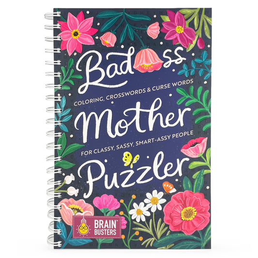 Cottage Door Press - Bad*ss Mother Puzzle: Puzzles, mazes, crosswords, word games