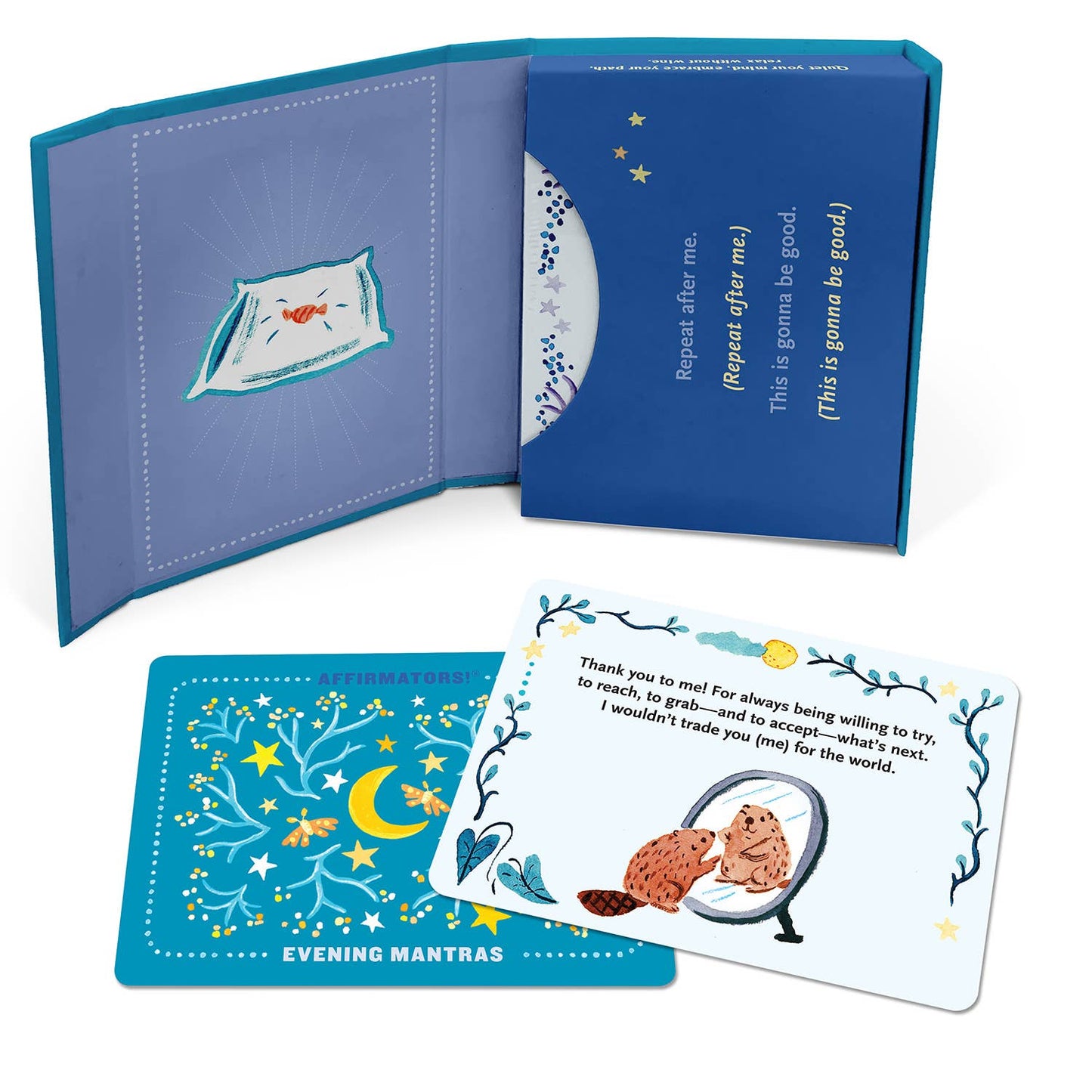 Knock Knock - Affirmators!® Mantras (Evening) Nightly Affirmation Cards