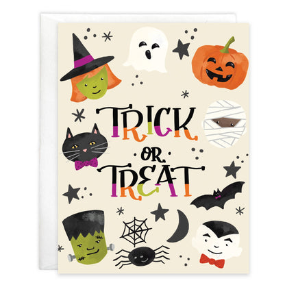 Halloween Greeting Card - Trick or Treat