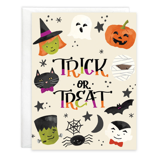 Halloween Greeting Card - Trick or Treat