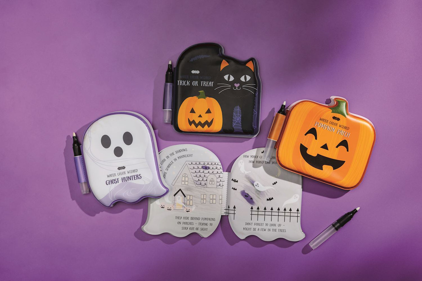 HALLOWEEN Water Color Books