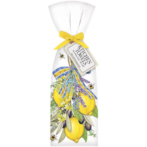 Lemon Olives Towel Set