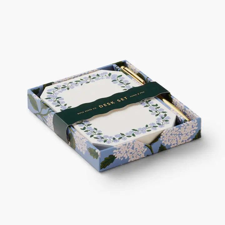 Rifle Paper Hydrangea Note writing Set