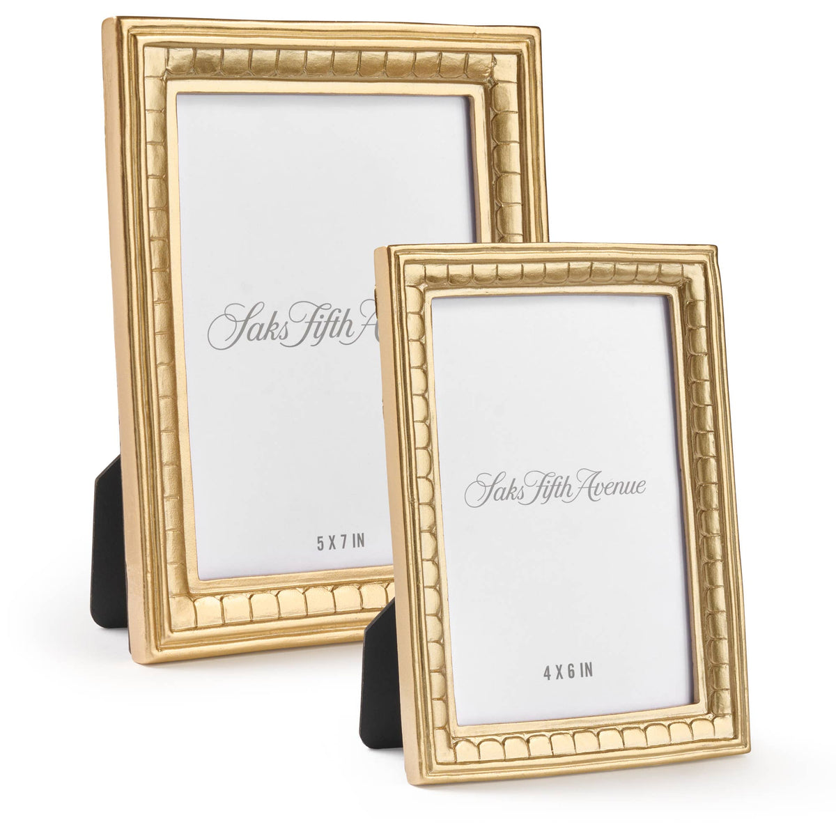 GOLD SCALLOP GILDED GLAM FRAME 5X7