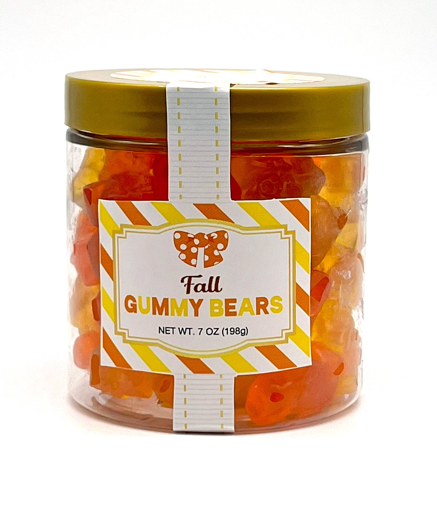 Oh, Sugar! - Halloween/Fall Candy Sugar Stacks - Fall Gummy Bears