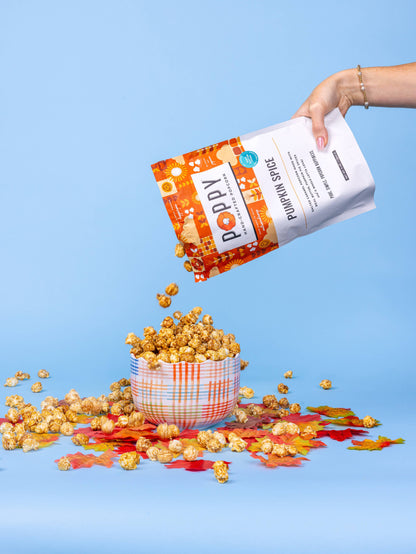 Poppy Hand-Crafted Popcorn - Pumpkin Spice Popcorn