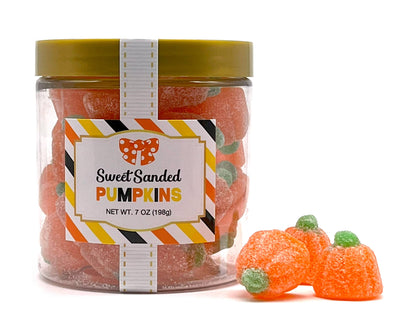 Oh, Sugar! - Halloween/Fall Candy Sugar Stacks - Sanded Gummy Pumpkins