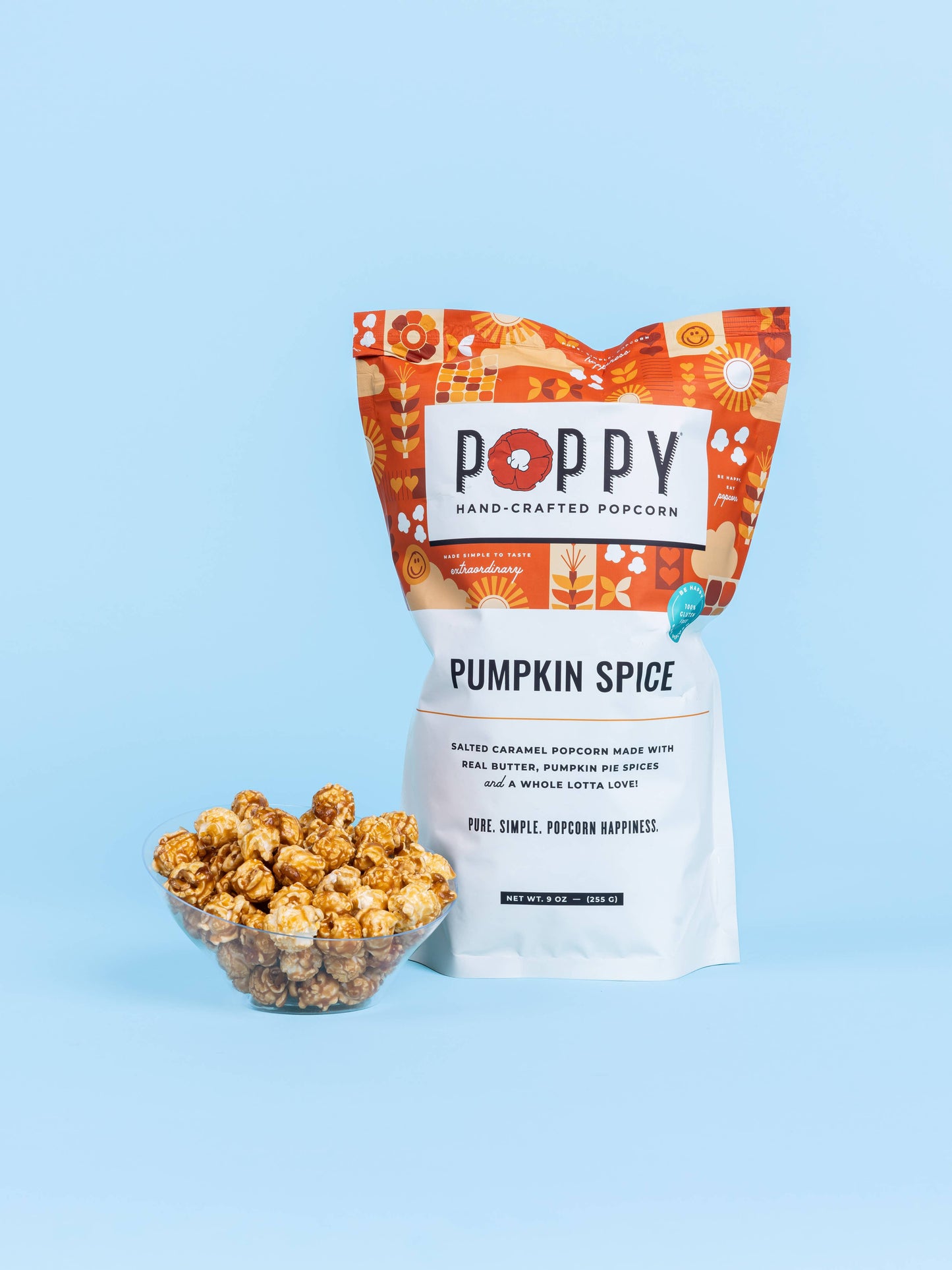 Poppy Hand-Crafted Popcorn - Pumpkin Spice Popcorn