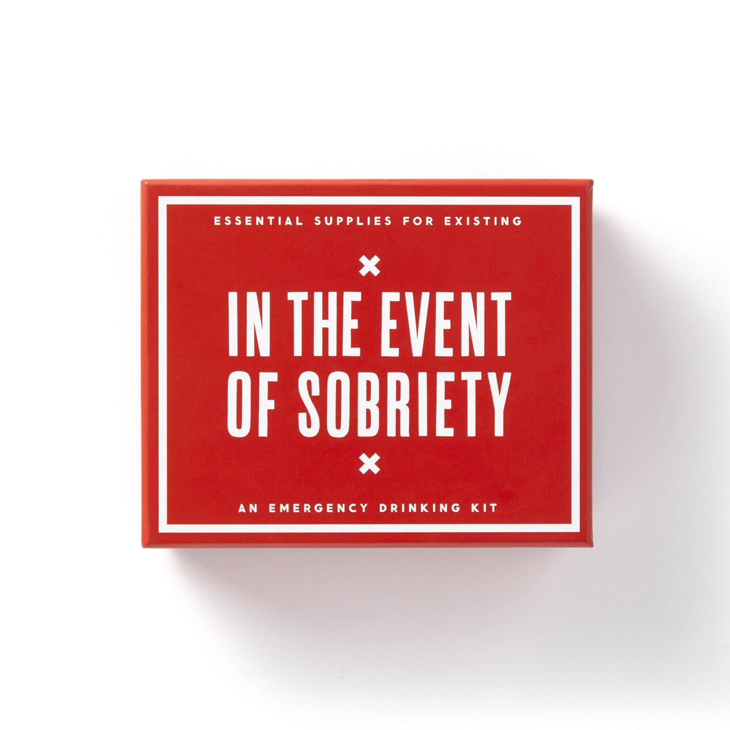 Chronicle Books - Brass Monkey In The Event Of Sobriety Emergency Drinking Kit