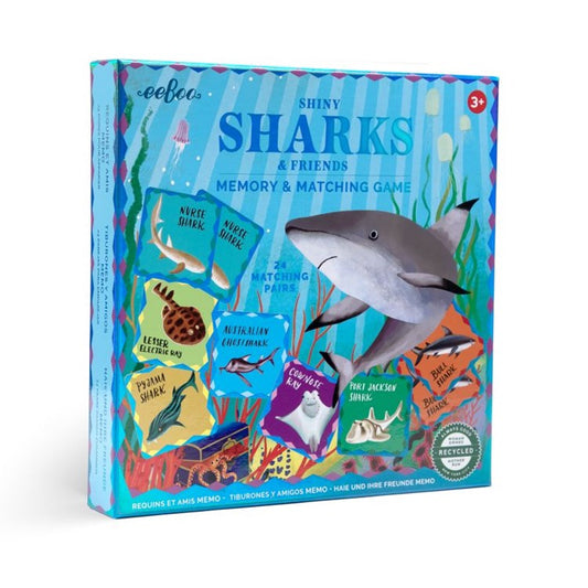Shark and Friends Shiny Memory Game