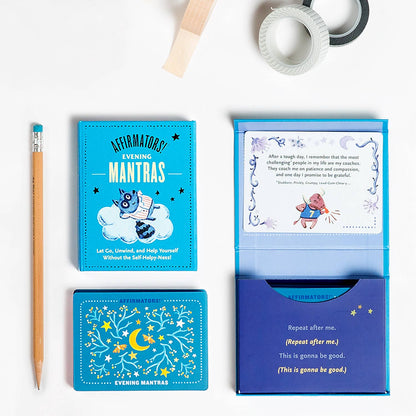 Knock Knock - Affirmators!® Mantras (Evening) Nightly Affirmation Cards