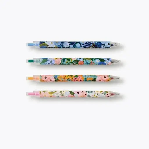 Garden Party Gel Pens Set/4