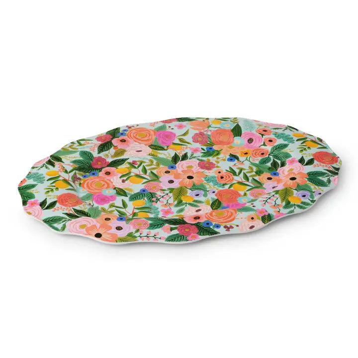 Garden Party Melamine Tray