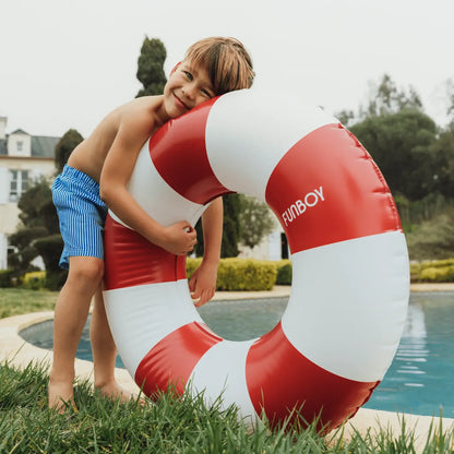 FUNBOY - Kids Vintage Tube Float - Red, 34"