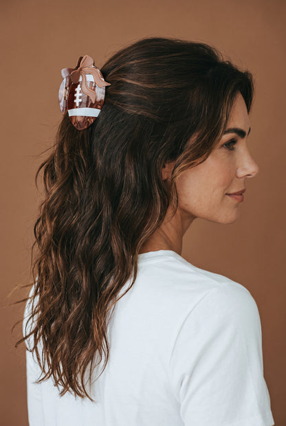 Shape Up Claw Clip-Fab Football