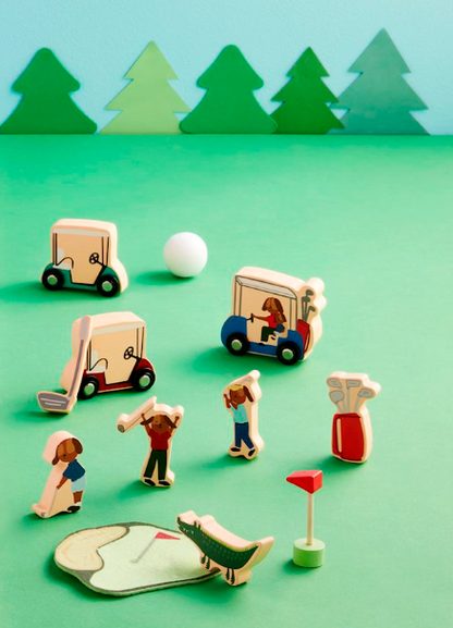 Dinosaur or Golf Wooden Playsets