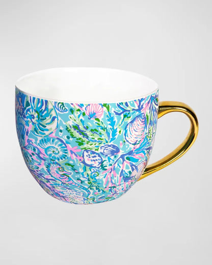 Lilly pulitzer ceramic mug
