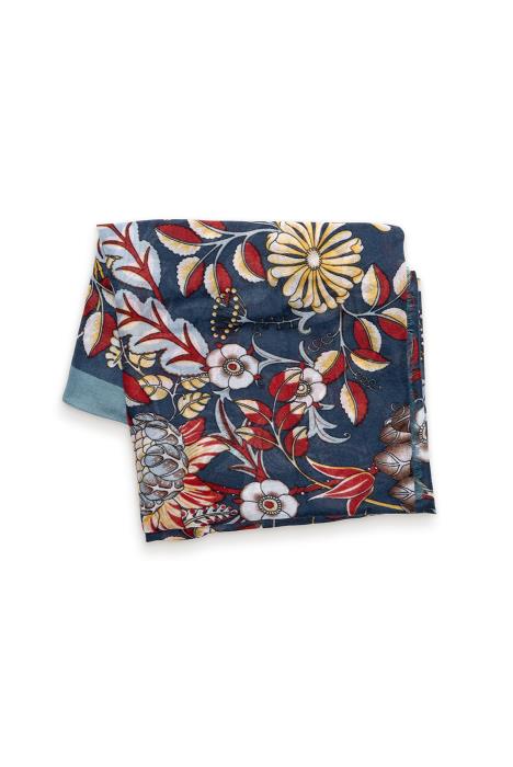 Navy Grandeur Scarf