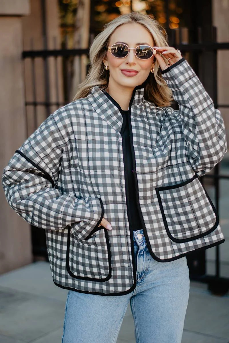 Oversized Lightweight Puffer Jacket