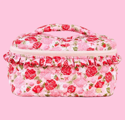 Glam & Go Quilted Cosmetic Bag