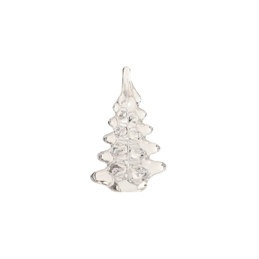Clear Glass Christmas Tree 2.50"