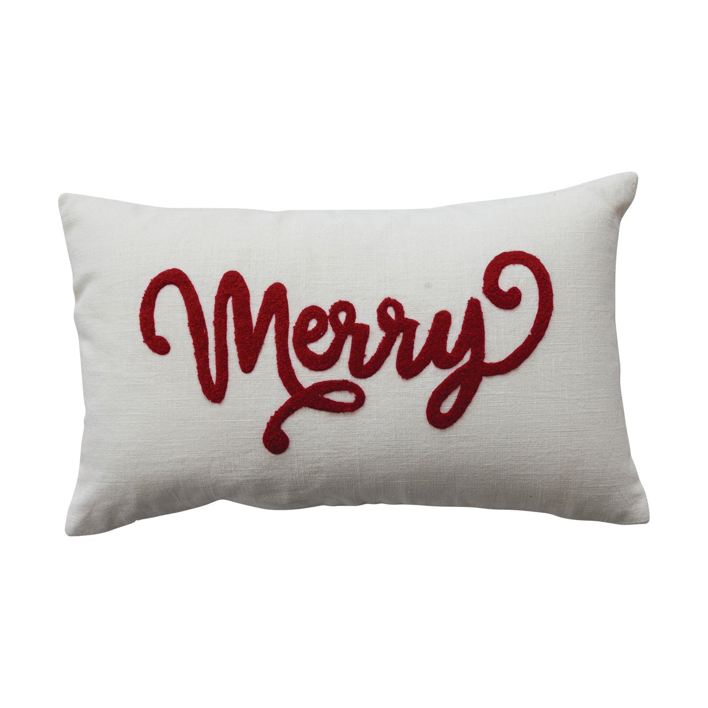 Merry Cotton Slub Lumbar Pillow