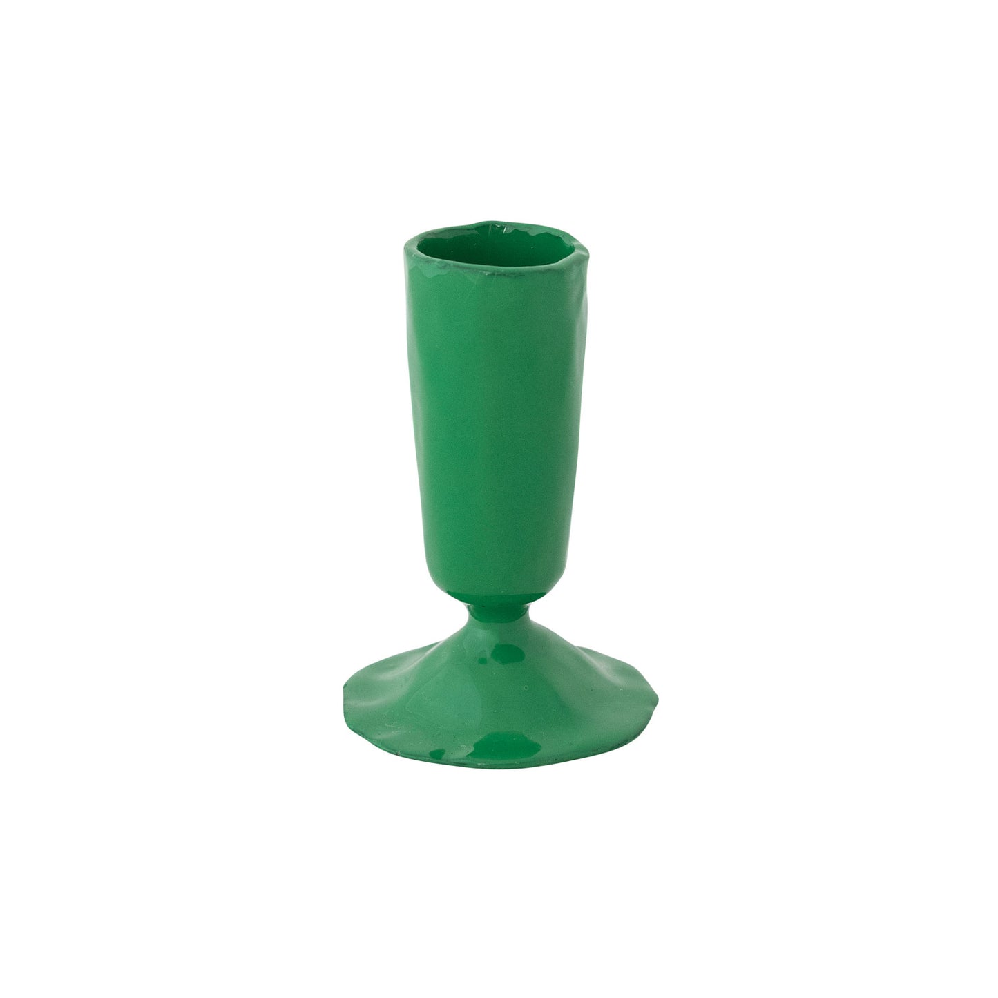 Enamel Coated Forged Steel Candle stick, Set of 2