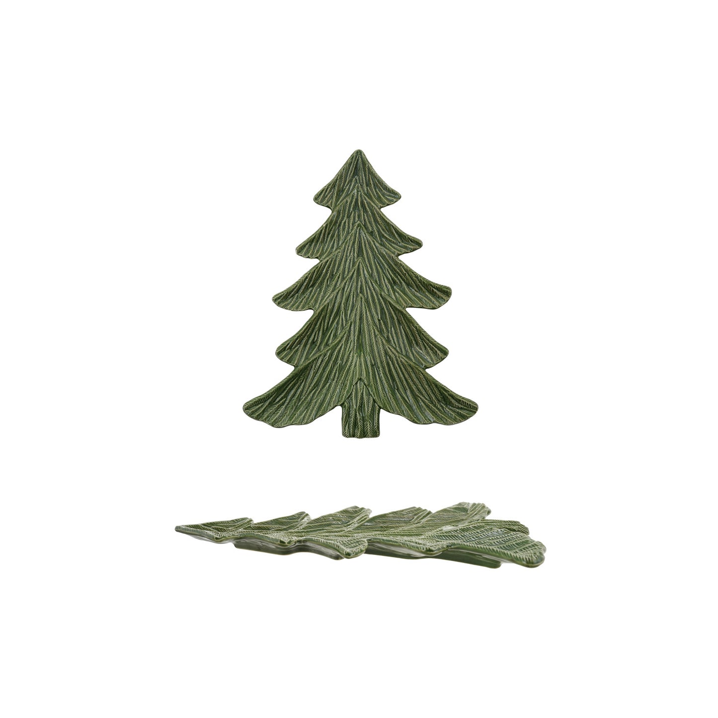 Ceramic Evergreen Platter