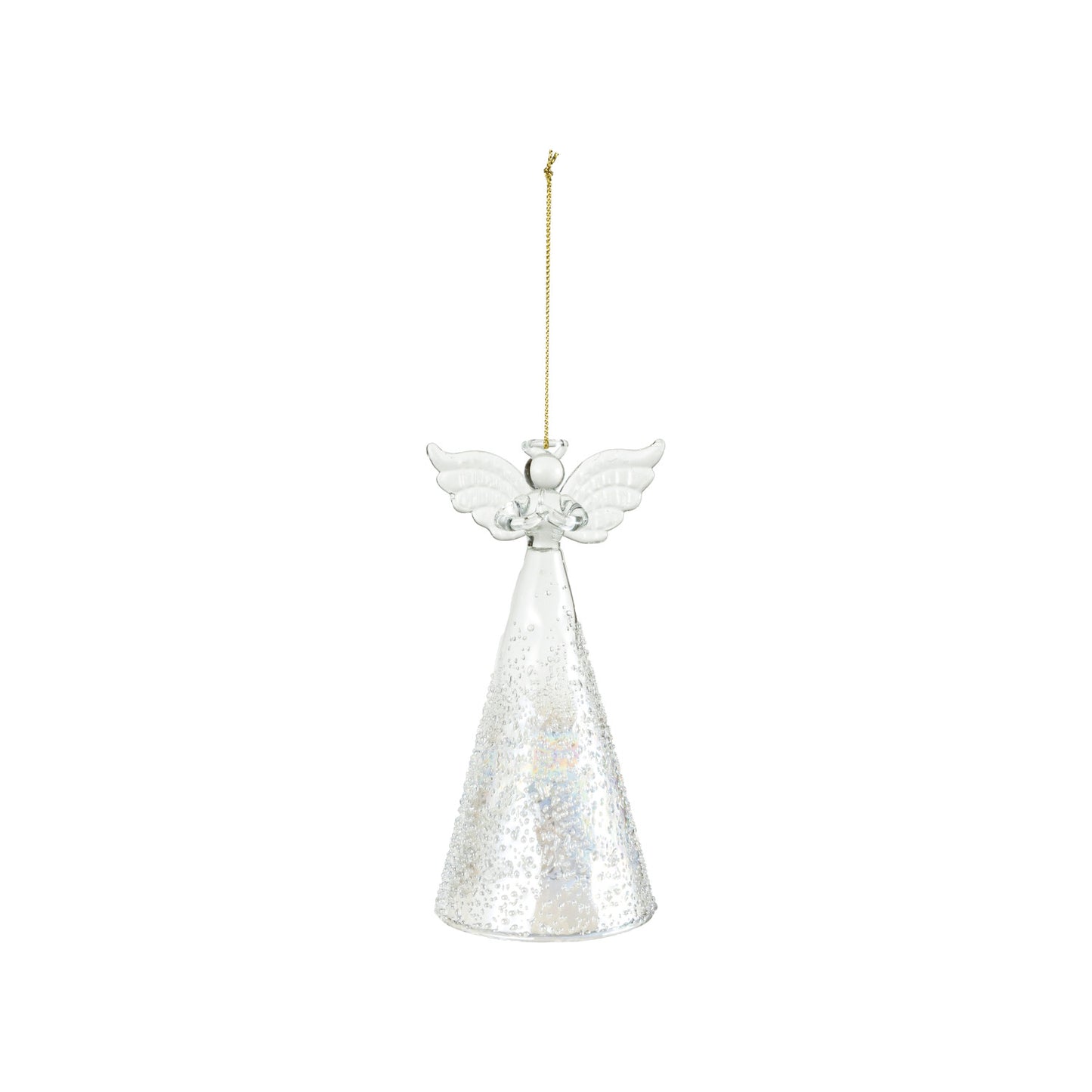 Iridescent Angel Ornament