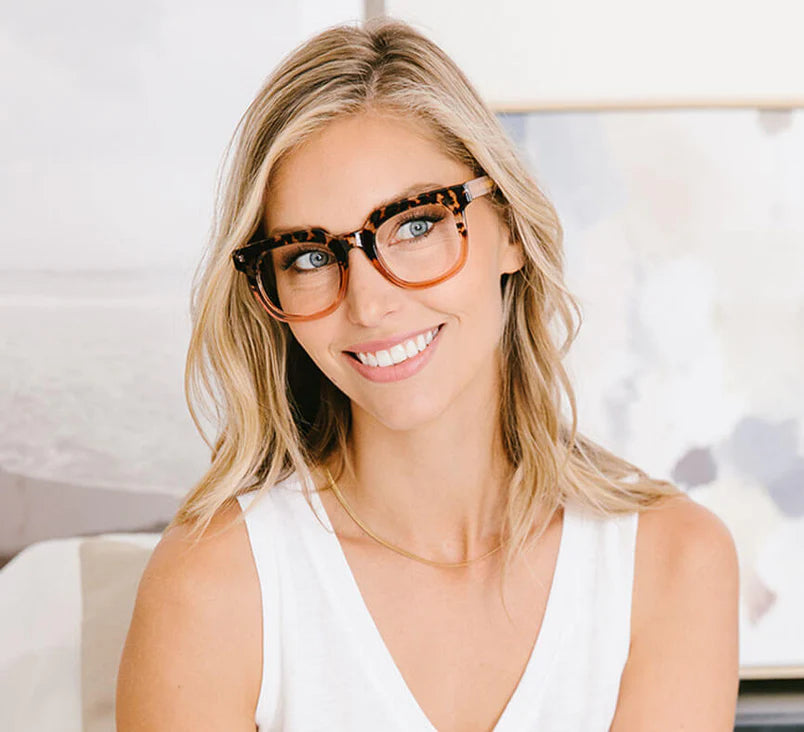 Peepers Showbiz - gray tortoise/pink +1.25