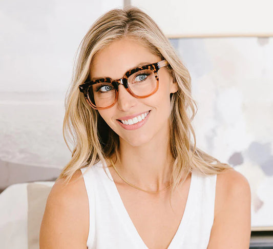 Peepers Showbiz - gray tortoise/pink +1.25