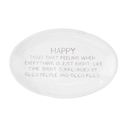 The Happy Home and Good Food Sentiment Tray