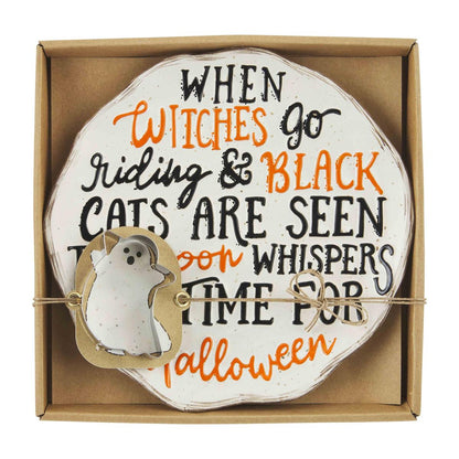 Halloween Cookie Plate Set