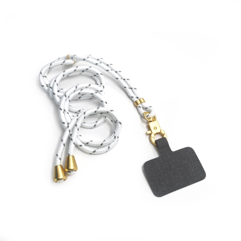 Tech Candy - THE HOOKUP PHONE LANYARD : WHITE: WHITE