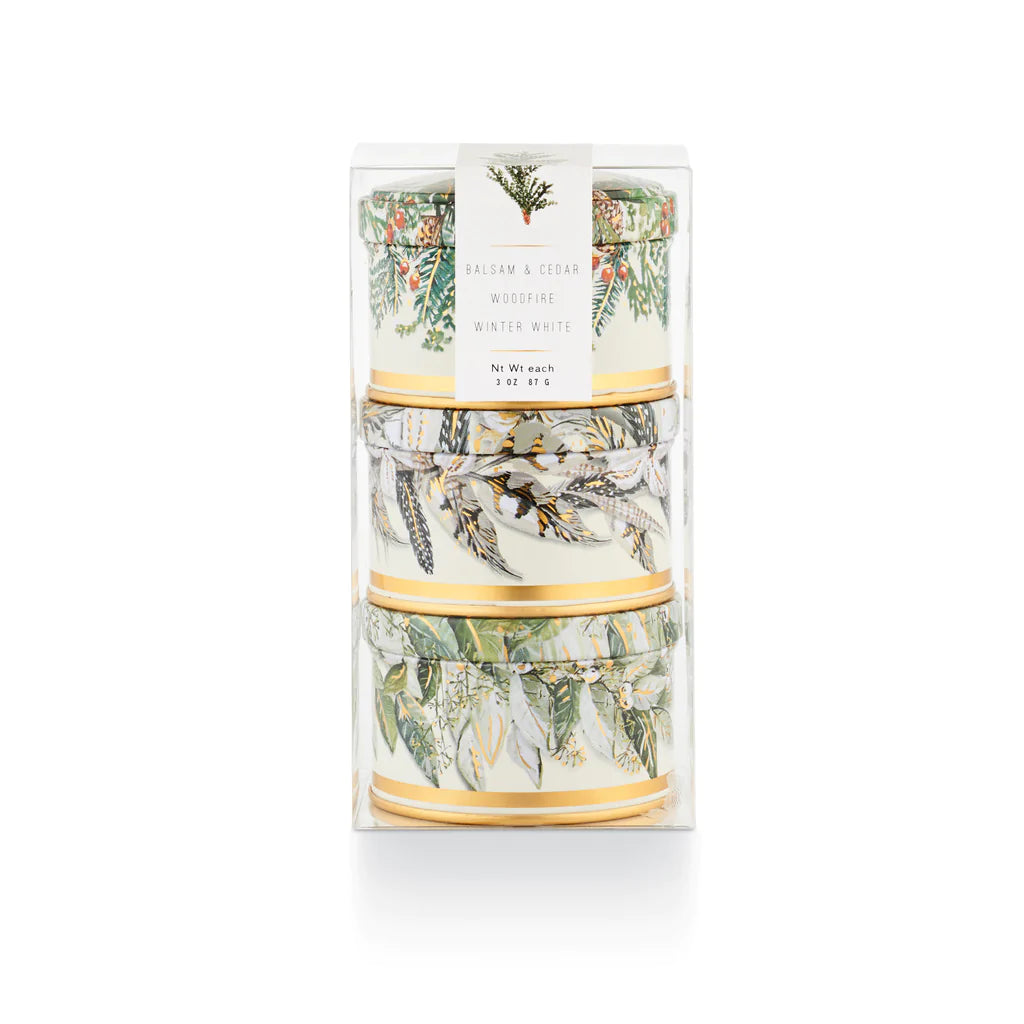 Noble Holiday 3 pk Tin Gift Set