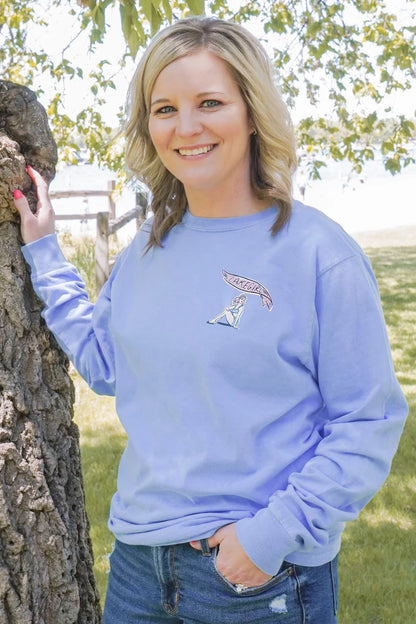 Long Sleeve Vintage Sailboat