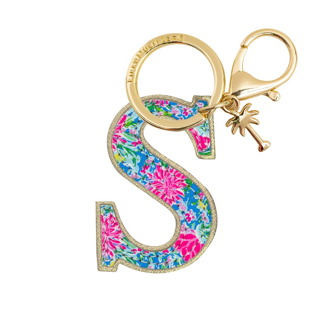 Lilly Pulitzer - Printed Initial Keychain - Final Sale R