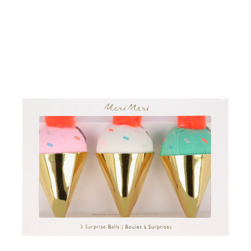 Ice Cream Surprise Balls by Meri Meri