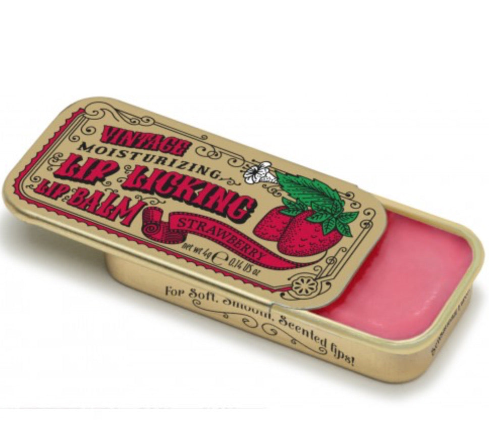 Lip licking lip balm