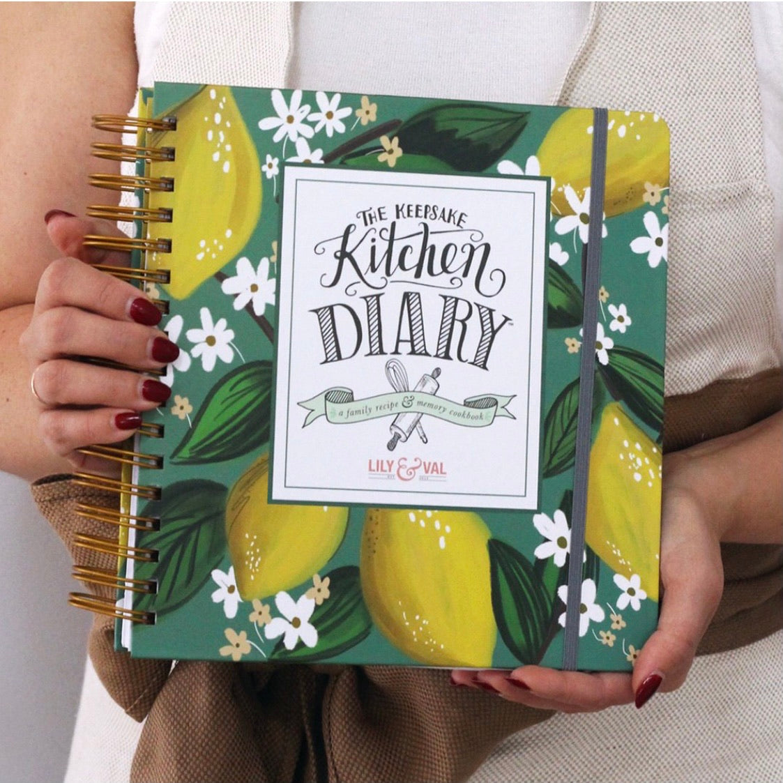 The Keepsake Kitchen Diary™ - Whimsical Lemons